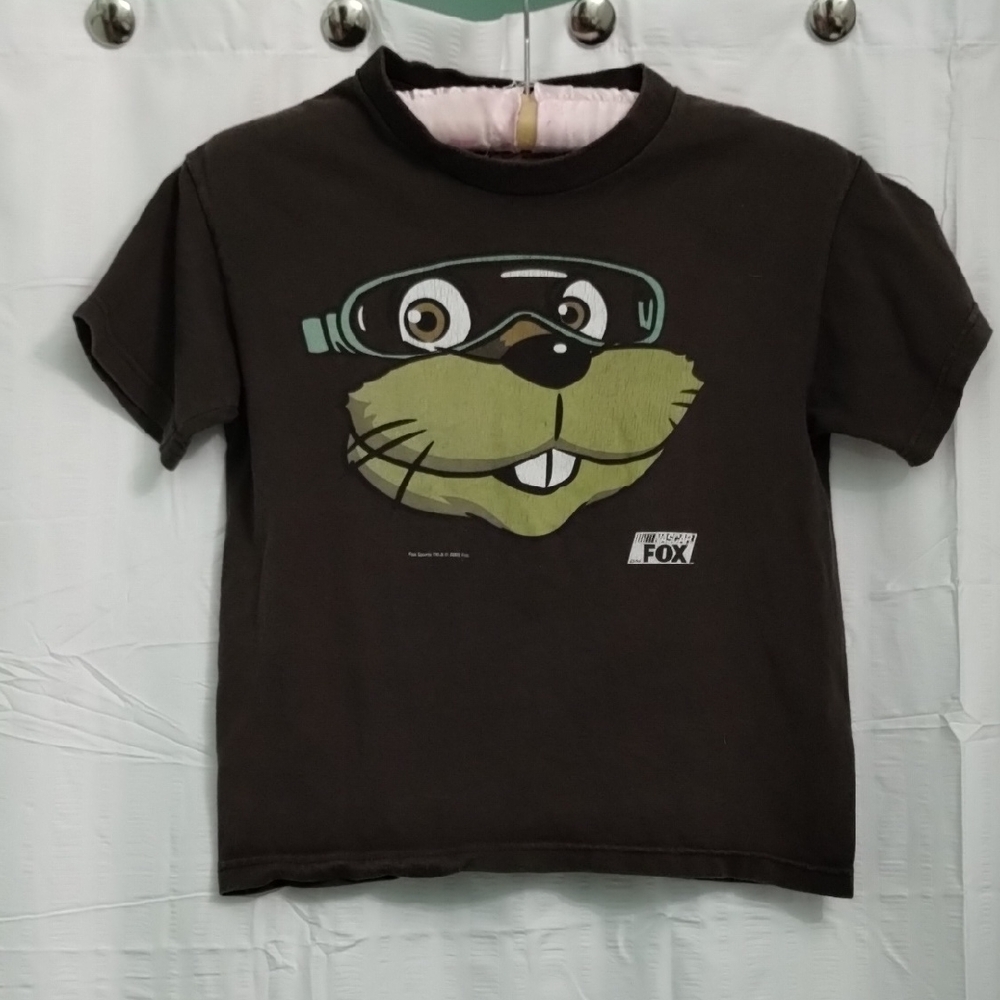 Vintage Nascar Chase Authentic Digger 2009 Brown Kids T-Shirt